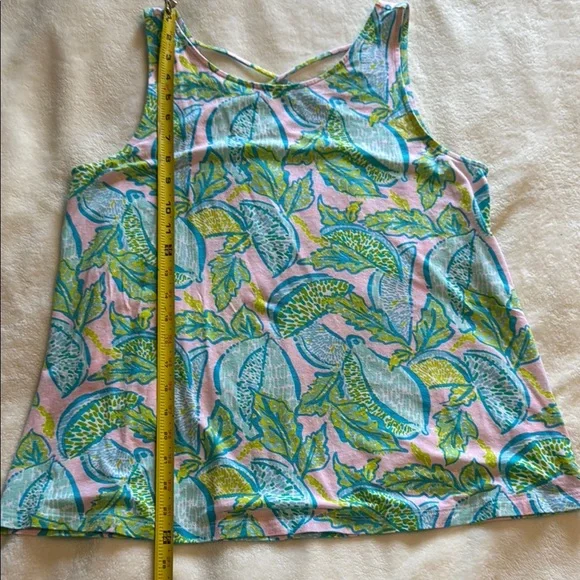 Lilly Pulitzer Kristen Tank Top - Vitamin Sea - Picture 7 of 9